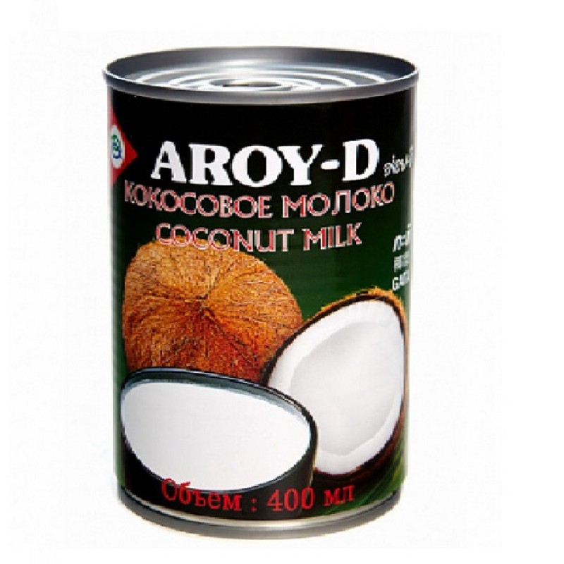 Кокосовое молоко "Aroy-D" 60% 400мл